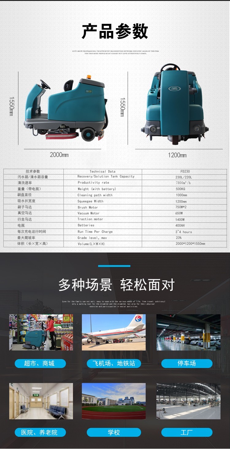 FD230GS 洗掃一體機 (6)