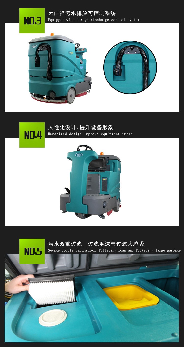 FD130GS 駕駛式洗掃一體機 (3)